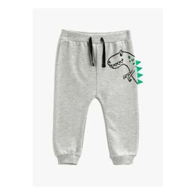 Koton 3WMB40011TK Erkek Bebek Baskılı Beli Bağlamalı Jogger Eşofman Altı
