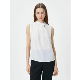 Koton 4SAK60075UW Kırık Beyaz Kadın Bluz