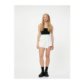 Koton 4SAL30008IK 010 Ekru Jersey Basic Kolsuz Genç Kız T-shirt