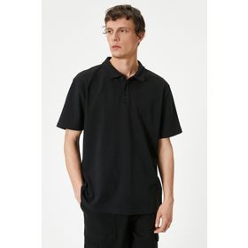 Koton 4SAM10003MK Siyah Erkek T-shirt