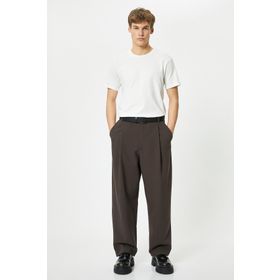 Koton 4SAM10035HK 000 Beyaz Pamuk Jersey Kısa Kollu Basic Erkek T-shirt