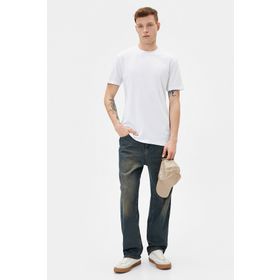 Koton 4SAM10085HK Beyaz Erkek T-Shirt