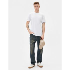 Koton 4SAM10085HK Beyaz Erkek T-Shirt
