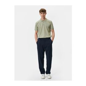 Koton 4SAM10089MK Haki Erkek T-shirt