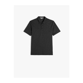 Koton 4SAM10093MK Siyah Erkek T-shirt