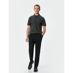 Koton 4SAM10093MK Siyah Erkek T-shirt