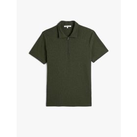 Koton 4SAM10101MK Haki Erkek T-shirt