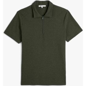 Koton 4SAM10101MK Haki Erkek T-shirt