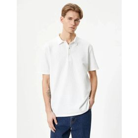 Koton 4SAM10109MK Ekru Erkek T-shirt