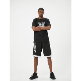 Koton 4SAM10118NK 999 Siyah Jersey Kısa Kollu Erkek T-shirt