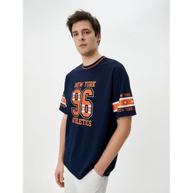 Koton 4SAM10137HK Lacivert Erkek T-shirt