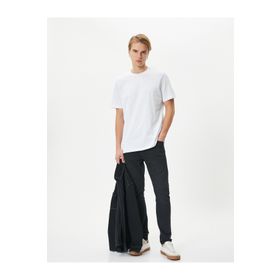 Koton 4SAM10160HK Siyah Erkek T-shirt