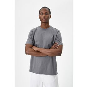 Koton 4SAM10281HK Lacivert Basic Erkek T-shirt