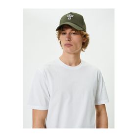 Koton 4SAM10281HK Siyah Basic Bisiklet Yaka Erkek T-shirt