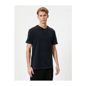 Koton 4SAM10315HK Antrasit Erkek T-shirt