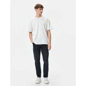 Koton 4SAM40003ND Siyah Erkek Jean Pantolon