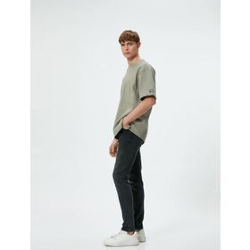 Koton 4SAM40005ND Siyah Erkek Jean Pantolon