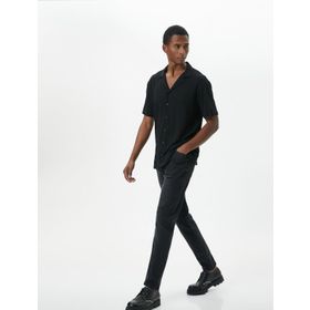 Koton 4SAM40013ND Brad Siyah Erkek Jean Pantolon