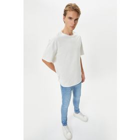 Koton 4SAM40014ND Açık İndigo Erkek Jean Pantolon