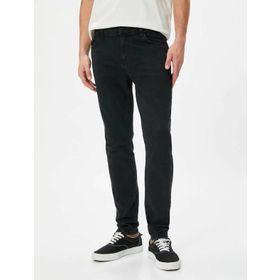 Koton 4SAM40034ND Siyah Erkek Jean Pantolon
