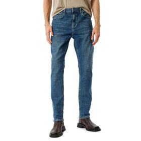 Koton 4SAM40041ND 741 Koyu İndigo Denim Pamuk Erkek Pantolon