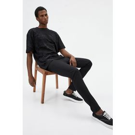 Koton 4SAM40043ND 999 Siyah Denim Basic Erkek Pantolon