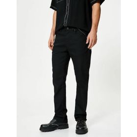 Koton 4SAM40045ND Siyah Erkek Jean Pantolon