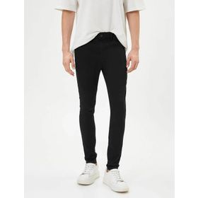 Koton 4SAM40053ND Siyah Erkek Jean Pantolon