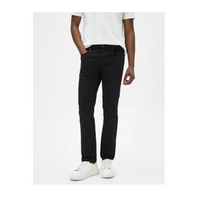 Koton 4SAM40062ND Siyah Erkek Jean Pantolon