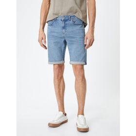 Koton 4SAM40312ND 600 Açık Indigo Denim Erkek Şort