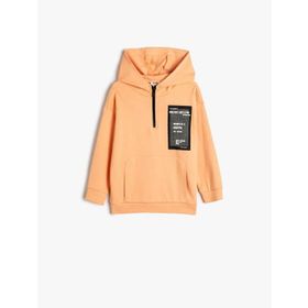 Koton 4SKB10208TK Turuncu Erkek Çocuk Sweatshirt
