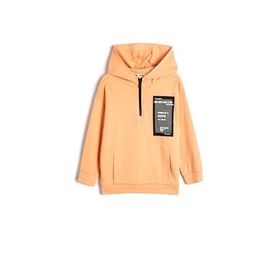 Koton 4SKB10208TK Turuncu Erkek Çocuk Sweatshirt