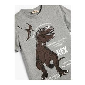 Koton 4SKB10297TK Gri Erkek Çocuk T-shirt