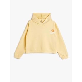 Koton 4SKG10012AK Sarı Kız Çocuk Sweatshirt