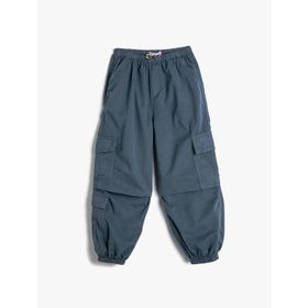 Koton 4SKG40034AD Mavi Jean Kız Çocuk Pantolon