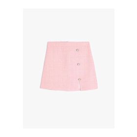 Koton 4SKG70044AW Pembe Kız Çocuk Etek