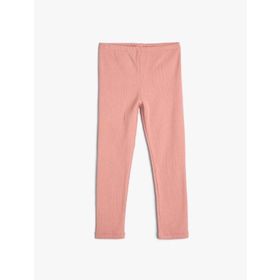 Koton 4SMG40026AK Pembe Kız Çocuk Tayt