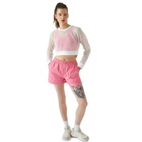 Koton 4WAK10023NK Beyaz File Detaylı Kadın T-shirt