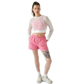 Koton 4WAK10023NK Beyaz File Detaylı Kadın T-shirt