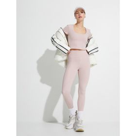 Koton 4WAK10083NK Pembe Basic U Yaka Kadın T-shirt