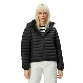Koton 4WAK20117EW Siyah Şişme Cep Detaylı Kadın Mont