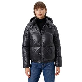 Koton 4WAK20117EW Siyah Şişme Cep Detaylı Kadın Mont