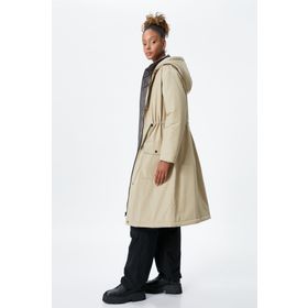 Koton 4WAL00029IW Bej Kadın Parka Mont