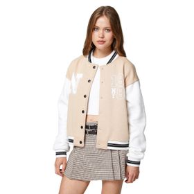 Koton 4WAL10001IK Bej Kadın Sweatshirt
