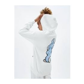 Koton 4WAL10006IK Ekru Kadın Sweatshirt