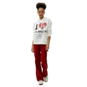 Koton 4WAL10042IK Desenli Ekru Kadın Sweatshirt