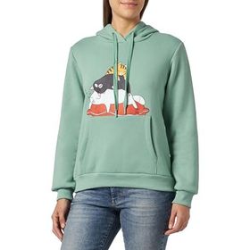 Koton 4WAL10047IK Yeşil Baskılı Kadın Sweatshirt