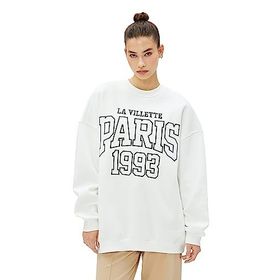 Koton 4WAL10080IK Ekru Kadın Sweatshirt