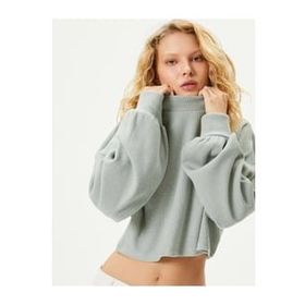 Koton 4WAL10163IK Yeşil Kadın T-shirt