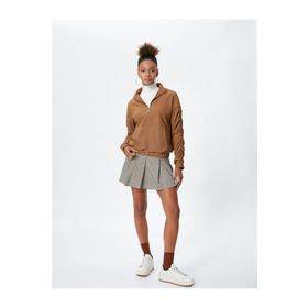 Koton 4WAL10180IK Bej Kadın Sweatshirt
